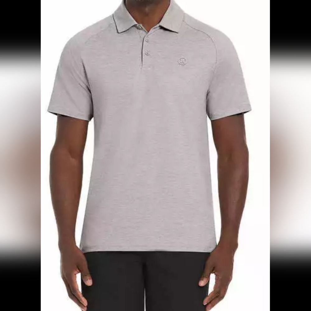 Hurley's men's performance polo shirt gray XL